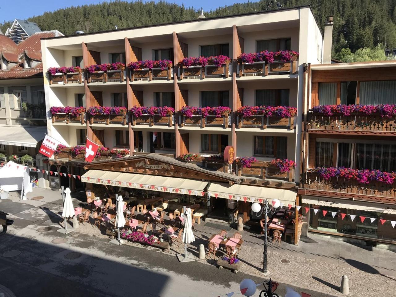 Hotel Olympic - Montana Center Кранс Монтана Екстериор снимка